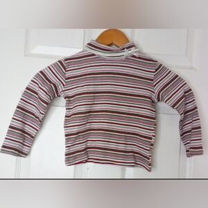 Wonderkids Multicolor Striped Long Sleeve Tee